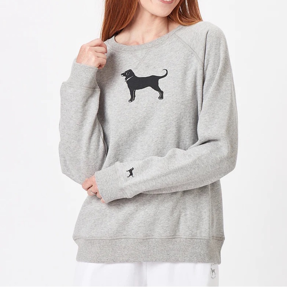 COPY - THE BLACK DOG Ladies Classic Crewneck Sweatshirt